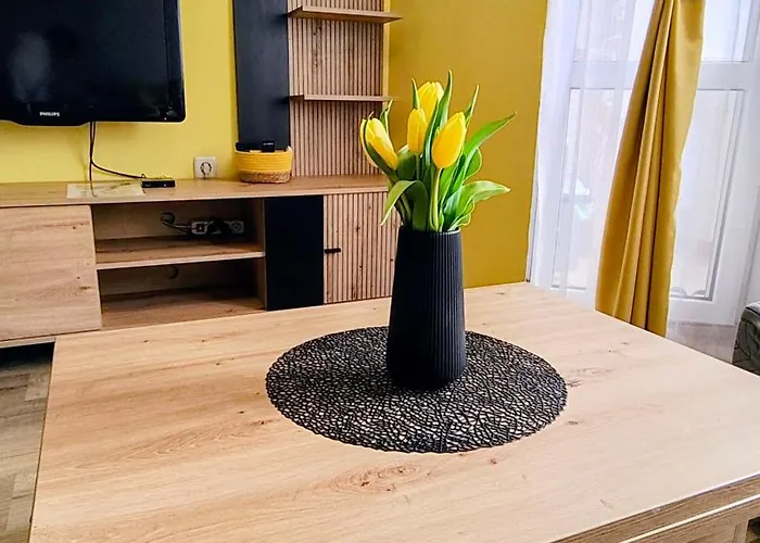 Διαμέρισμα Golden Urban, до центъра и университета, бърз Wifi Μπουργκάς
